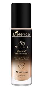 BIELENDA LONG WEAR СТОЙКАЯ МАТИРУЮЩАЯ ОСНОВА 03 СВЕТЛО-БЕЖЕВЫЙ 30 Г