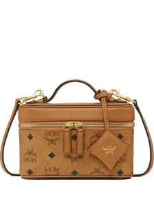 Сумка-тоут Aren Visetos Vanity Mcm, коричневый