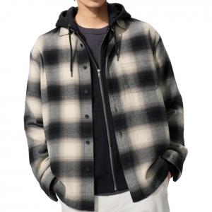 UNIQLO Рубашка унисекс цвета слоновой кости