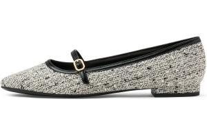 CHARLES&KEITH Маленькие туфли Мэри Джейн на плоской подошве 1,6 см для женщин — многосоставной цвет, цвет Multi Composite Color