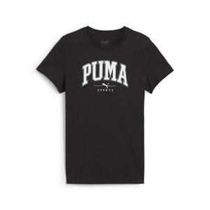 Футболка PUMA SQUAD для девочек PUMA черная