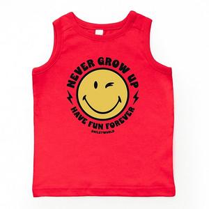 Футболка Smileyworld Never Grow Up The Juniper Shop, Red