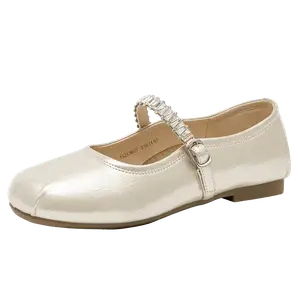 GEMEIQ Мэри Джейн туфли женские бежевые, серебристые, золотистые — светло-золотистые, цвет Light Gold