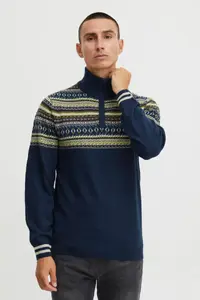 Свитер смесовой вязки "BLEND BHgrote", цвет Dress Blues