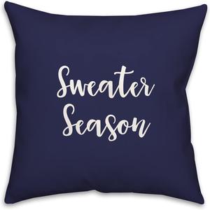 Creative Products Декоративная подушка Navy Blue пушистая мягкая Navy Blue