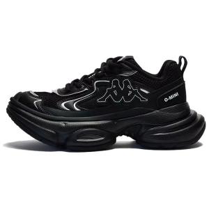 Кроссовки Kappa Chunky Sneakers Women's Low-top Black, черный