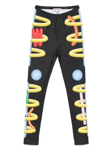 Леггинсы Void Clown Bike Walter Van Beirendonck, черный