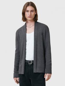 Кардиган из мериносовой шерсти Mode с открытой передней частью AllSaints, Monument Grey