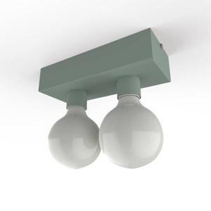 Потолочный светильник Lumicom Boston M, 20x20x20 см, зеленый