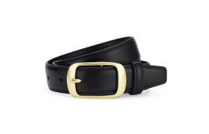 Женский кожаный ремень ALIEN BANG, Черный