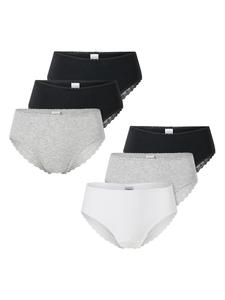 Трусики SCHIESSER  Modern Multipacks, Mottled Grey/Black/White