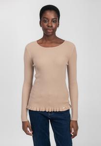 Джемпер INFLUENCER RUCHED HEM, Beige