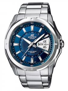 Кварцевые часы "Casio Edifice" серебристого цвета