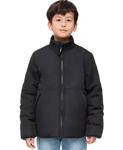 Легкая двусторонняя флисовая куртка для мальчиков младшего и старшего возраста Rokka&Rolla, черный