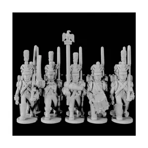 Пакет дополнений Французской Империи для французской пехотной дивизии (середина поздней войны), ESR Napoleonics Miniatures - France (10mm)