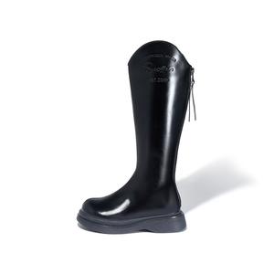 Детские кожаные ботинки для детей Snoffy, коричневый