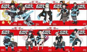 Fire Force Manga Set Vol 1-10 (Generic)