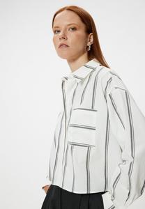 Блузка на пуговицах Koton, черный