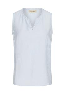 Топ CRLORI - Blouse Cream, светло-голубой