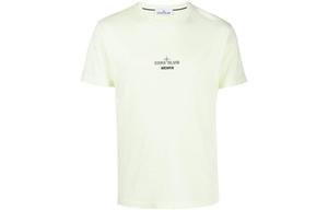 Футболка мужская зеленая Stone Island, зеленый