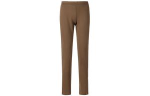 Женские повседневные брюки темно-верблюжьего цвета MaxMara, темный коричневый