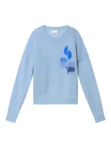 Пуловер Drany с графичным принтом Marant, синий