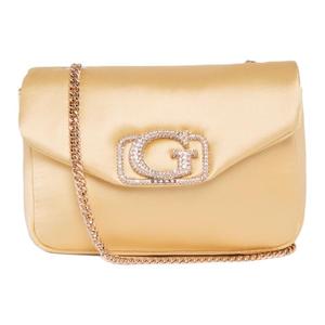 GUESS Тканевая сумка через плечо среднего размера для женщин золотистая, Gold