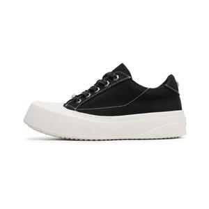 MOMGOG Низкие мужские кроссовки для скейтбординга, черные