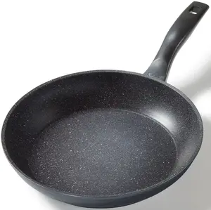 Сковорода Stoneline с керамическим покрытием, черно-серый