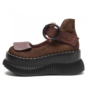 Туфли Мэри Джейн на платформе 7 см Women's Jay, черные