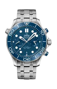 Часы seamaster diver 300m co axial master chronometer chronograph 44 мм Omega