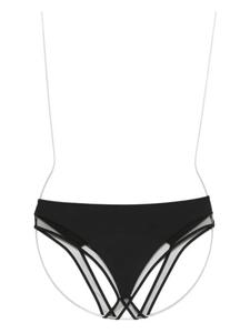 Maison Close Pure Tentation открытые трусы с высокой талией, черный