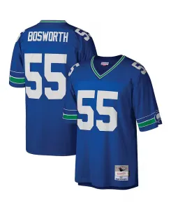 Мужская реплика джерси Brian Bosworth Seattle Seahawks Legacy Mitchell & Ness