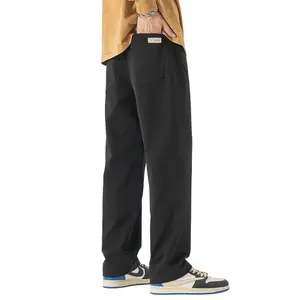 Повседневные брюки Unisex Moderate Straight Fit VanCamel, черный fleece-lined