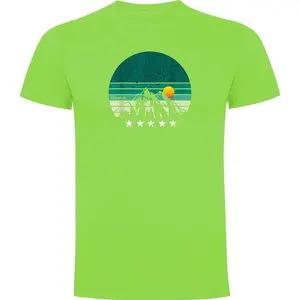 Футболка с коротким рукавом Kruskis Five Stars, зеленый