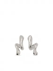 Серьги с полированной отделкой Maria Black, серебристый