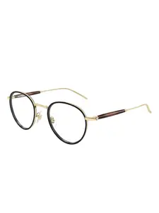 Очки в круглой оправе Montblanc, золотистый