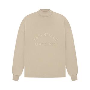 Футболка с длинными рукавами Fear of God Essentials, Пыльный бежевый