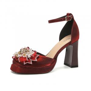 Женские туфли на высоком каблуке Bamiti, Champagne