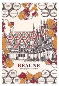 Кухонное полотенце Winkler Bourgogne Beaume, белый - текстиль - 48 x 1 x 72 см