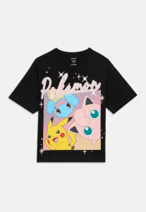 Nkfjydi футболка с принтом pokemon ss nreg box noos sky Name It, Black