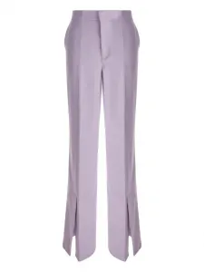 Брюки с разрезами Twinset, фиолетовый