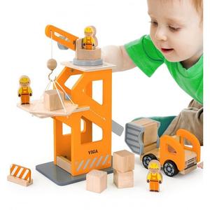 Вига, развивающая игрушка Строительная площадка Viga