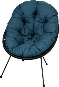 Подушка сиденья AMPO, мягкая подушка, подушка для отдыха, садовая подушка для кресла, синий