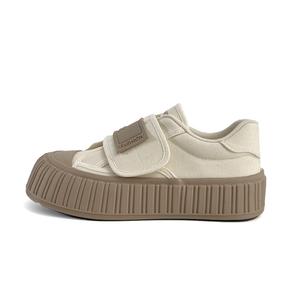 City camel Женские низкие скейтерские кеды бежево-хаки, цвет Beige Khaki