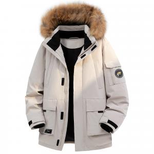 Пуховик Unisex утепленный парка Jeep, хаки