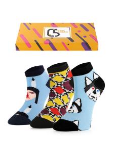 Носки до щиколотки Crea Socks Mohikaner, Mixed Colors
