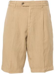 PT Torino шорты-бермуды со складками, нейтральный