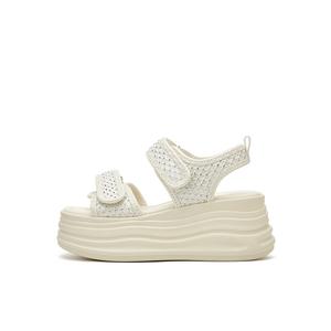 DAPHNE Женские сандалии на одной застежке бежевые, цвет Beige