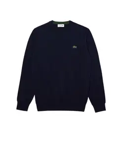 Толстовка из хлопкового флиса Lacoste, синий